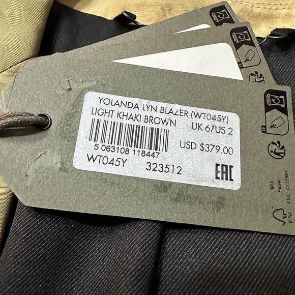All‎ Saints Yolanda Blazer Size 2 - Picture 9 of 15